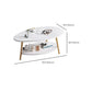 Wood Coffee Table No Distressing Single Coffee Table with Shelf Clearhalo 'Coffee & Accent Tables' 'Coffee Tables' 'coffee_tables' 'furn' 'furn_coffee_tables' 'Furniture' 'Living Room Furniture' 6705100