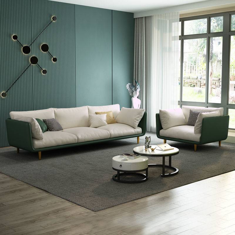 Skandinavische losen Rücksitzkissen Top Arm Beige Sofa für Wohnung