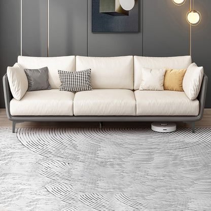 Skandinavische losen Rücksitzkissen Top Arm Beige Sofa für Wohnung