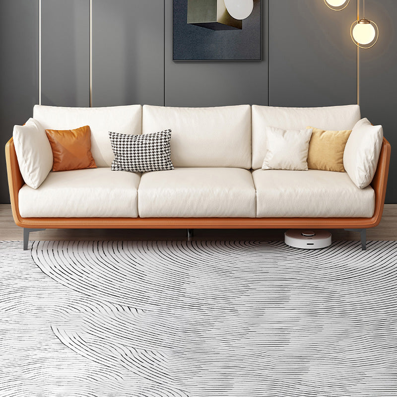 Skandinavische losen Rücksitzkissen Top Arm Beige Sofa für Wohnung