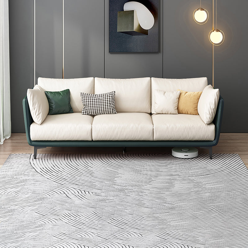 Skandinavische losen Rücksitzkissen Top Arm Beige Sofa für Wohnung