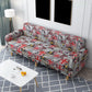 Industrial Living Room Settee Square Arm Biscuit Back Seating Red-Gray Flannel Clearhalo 'furn' 'furn_sofas' 'Furniture' 'Living Room Furniture' 'Sofa' 'sofas' 6705460