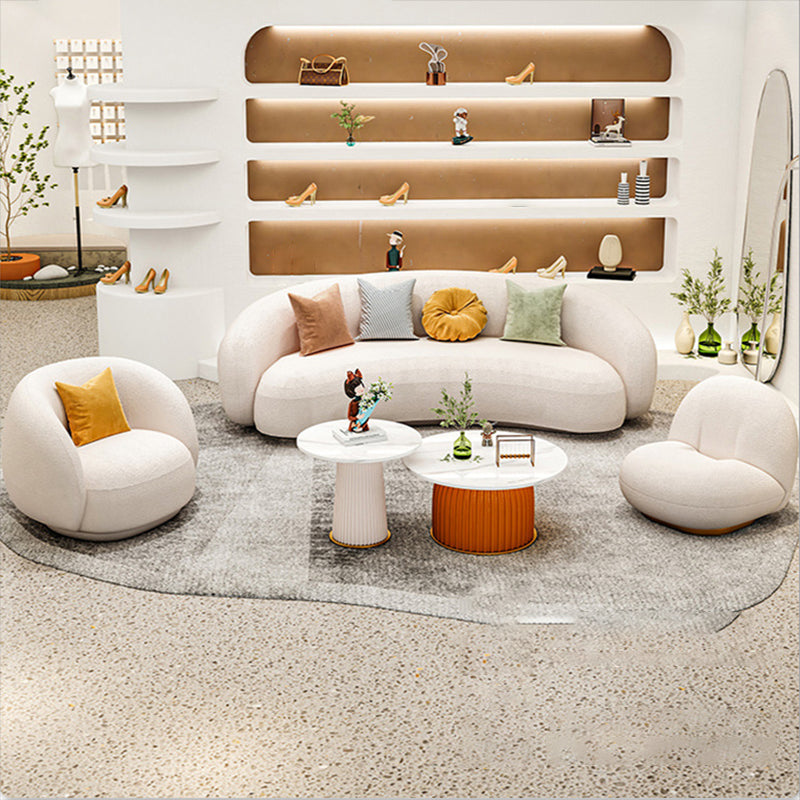 Cojines escandinavos de tela de esmoquin de la sala de estar de la sala de estar