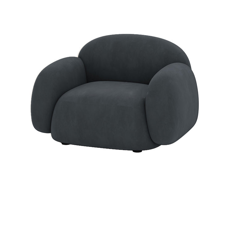 Cojines contemporáneos salón de estar de brazo enrollado