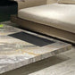 No Distressing Coffee Table Pedestal Marble Square Cocktail Table Clearhalo 'Coffee & Accent Tables' 'Coffee Tables' 'coffee_tables' 'furn' 'furn_coffee_tables' 'Furniture' 'Living Room Furniture' 6705638