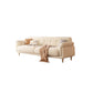 Contemporary Fabric Tufted Flared Arm Living Room Standard Seating