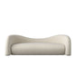 Scandinaves Coussins blancs Tuxedo ARM SALLE COURVE SEATS CURVE