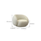 Scandinaves Coussins blancs Tuxedo ARM SALLE COURVE SEATS CURVE