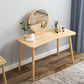 Set di sgabelli da toeletta da toeletta per trucco in legno moderno a specchio in legno