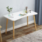 Modern Wood Make-up Vanity Mirrored Dressing Table Stool Set