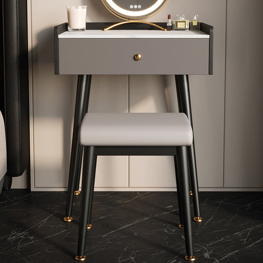Tavolo da toeletta per la scrivania di vanità per trucco contemporaneo con cassetto