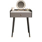 Contemporary Makeup Vanity Desk Stone Dressing Table with Drawer
