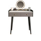 Contemporary Makeup Vanity Desk Stone Dressing Table with Drawer