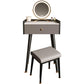 Contemporary Makeup Vanity Desk Stone Dressing Table with Drawer