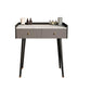 Contemporary Makeup Vanity Desk Stone Dressing Table with Drawer