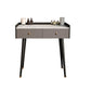 Contemporary Makeup Vanity Desk Stone Dressing Table with Drawer