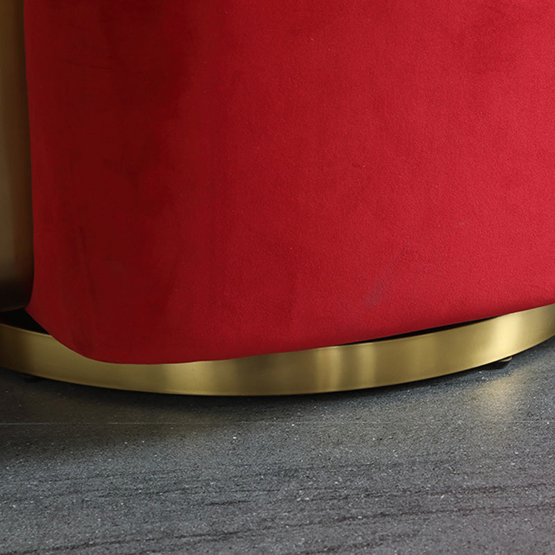 Glam Style Velvet ArmChair Solid Color Swivel Pillow Back Chair Clearhalo 'Accent Chairs' 'accent_chairs' 'Chairs & Seating' 'furn' 'furn_accent_chairs' 'Furniture' 'Living Room Furniture' 6706067