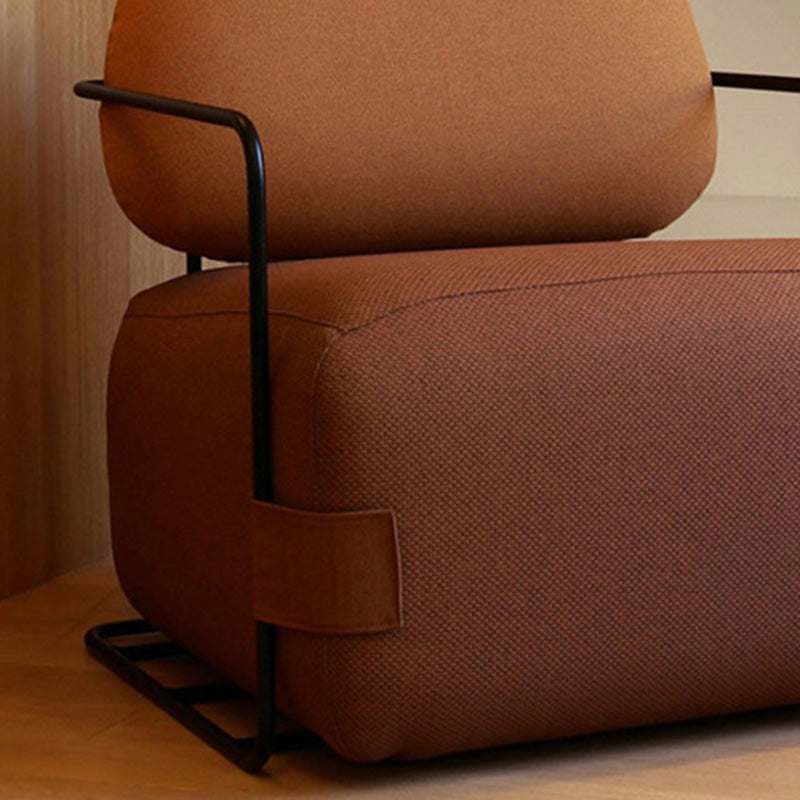 Modern Living Room Cushion Back Arms Included Fabric Arm Chair Clearhalo 'Accent Chairs' 'accent_chairs' 'Chairs & Seating' 'furn' 'furn_accent_chairs' 'Furniture' 'Living Room Furniture' 6706103