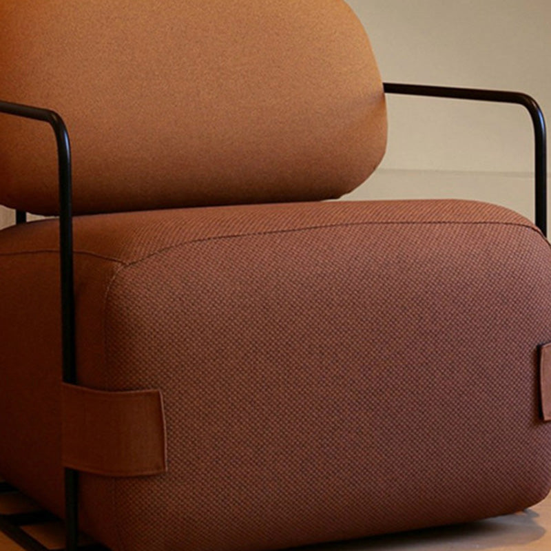 Modern Living Room Cushion Back Arms Included Fabric Arm Chair Clearhalo 'Accent Chairs' 'accent_chairs' 'Chairs & Seating' 'furn' 'furn_accent_chairs' 'Furniture' 'Living Room Furniture' 6706104