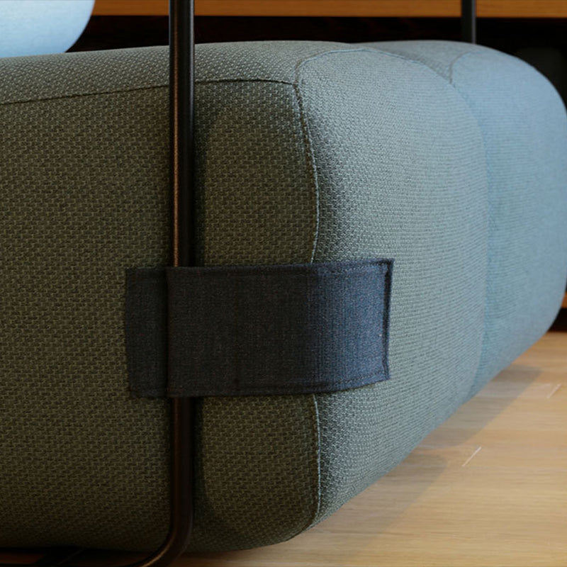 Modern Living Room Cushion Back Arms Included Fabric Arm Chair Clearhalo 'Accent Chairs' 'accent_chairs' 'Chairs & Seating' 'furn' 'furn_accent_chairs' 'Furniture' 'Living Room Furniture' 6706107