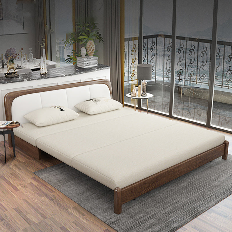 31" Wide Contemporary Futon Sofa Bed Cushion Back Futon Sleeper Sofa Clearhalo 'furn' 'furn_futons' 'Furniture' 'Futons & Daybeds' 'Futons' 'Living Room Furniture' 6706160