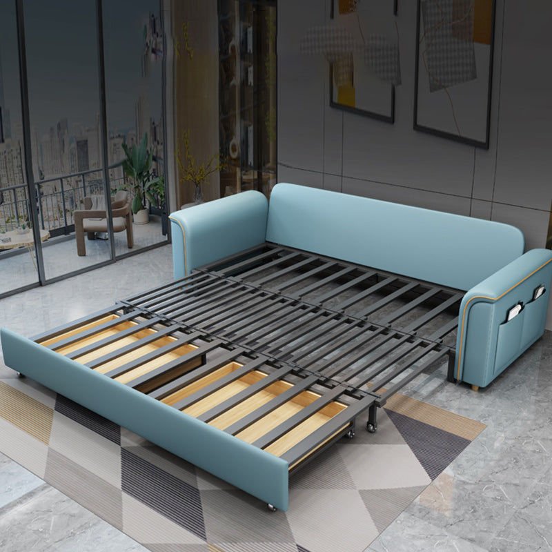 31 "幅のコンテンポラリーソファベッドクッションバックスリーパーソファストレージ付き