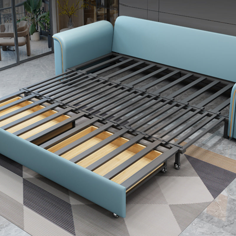 31 "幅のコンテンポラリーソファベッドクッションバックスリーパーソファストレージ付き