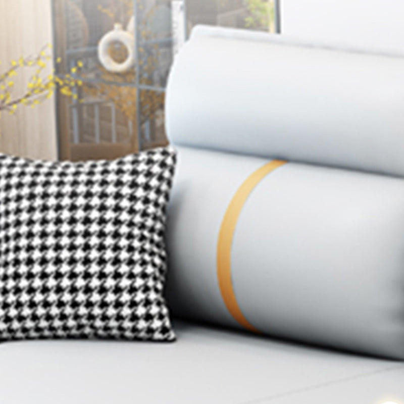 31"W Contemporary Sofa Bed Cushion Back Sleeper Sofa with Storage