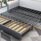31"W Contemporary Sofa Bed Cushion Back Sleeper Sofa with Storage
