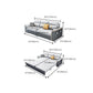 31"W Contemporary Sofa Bed Cushion Back Sleeper Sofa with Storage