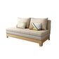 33"W Contemporary Sofa Bed Cushion Back Armless Sleeper Sofa
