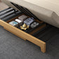 33"W Contemporary Sofa Bed Cushion Back Armless Sleeper Sofa