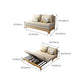 33"W Contemporary Sofa Bed Cushion Back Armless Sleeper Sofa