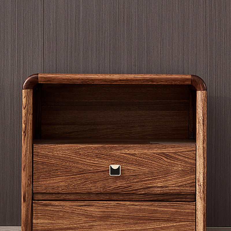 Traditional Accent Table Nightstand Antique Finish Bed Nightstand Clearhalo 'Bedroom Furniture' 'furn' 'furn_night_stand' 'Furniture' 'night_stand' 'Nightstands' 6709087