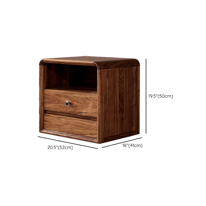 Traditional Accent Table Nightstand Antique Finish Bed Nightstand Clearhalo 'Bedroom Furniture' 'furn' 'furn_night_stand' 'Furniture' 'night_stand' 'Nightstands' 6709093