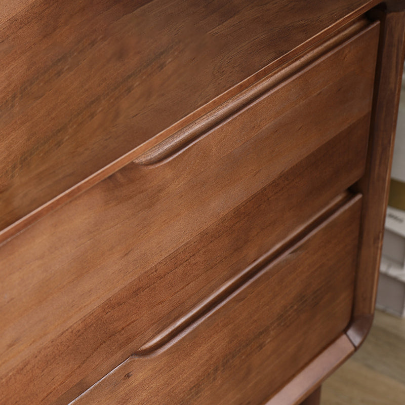 2 - Schublade Industrial Accent Table Nachttisch Antikes Finish -Bett Nachttisch