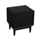 2 - Schublade Industrial Accent Table Nachttisch Antikes Finish -Bett Nachttisch