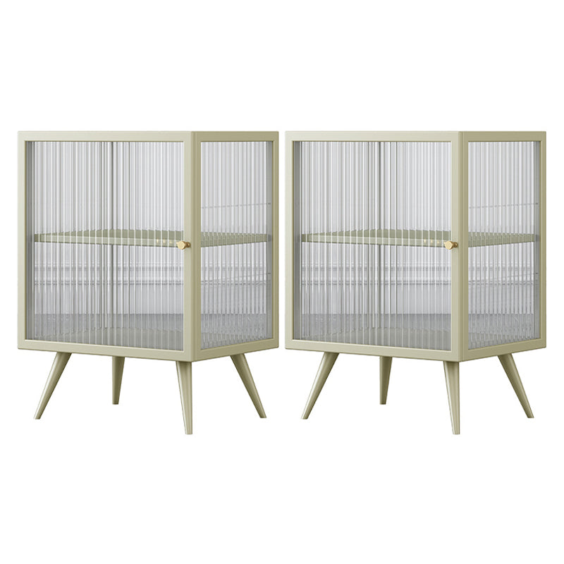 Industrieller Akzenttisch Nachttisch antiker Finish Nachttisch