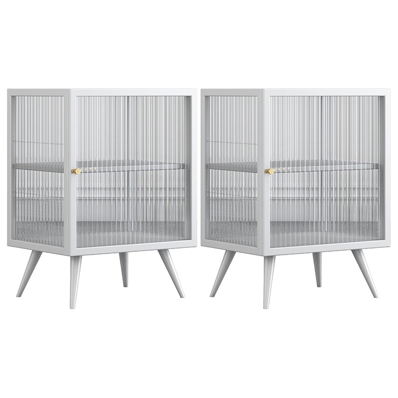 Industrieller Akzenttisch Nachttisch antiker Finish Nachttisch