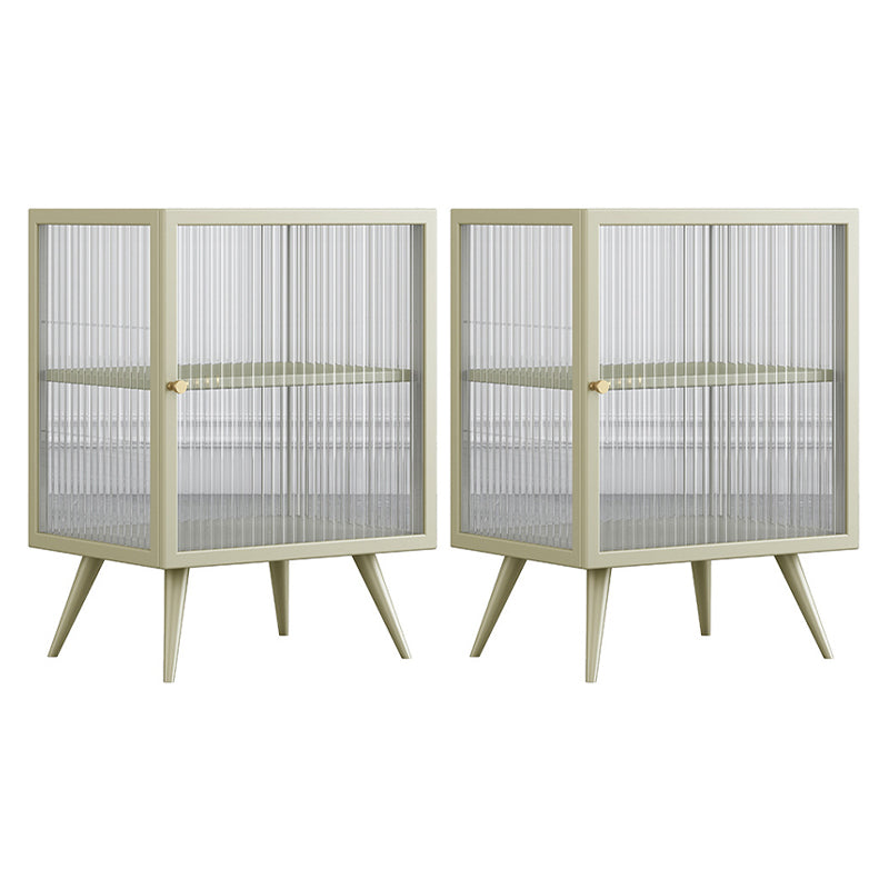 Industrieller Akzenttisch Nachttisch antiker Finish Nachttisch