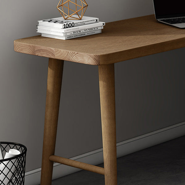 29,25 inch H Industrieel Office Desk Solid Wood L-Shape Writing Desk