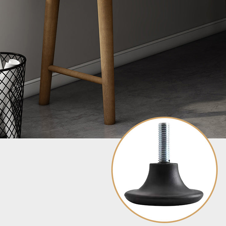 29,25 inch H Industrieel Office Desk Solid Wood L-Shape Writing Desk