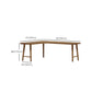 29,25 inch H Industrieel Office Desk Solid Wood L-Shape Writing Desk