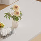 Pièces modernes 1/3/4/5/7 Pièces Table à manger Set Pierre Rectangle Meubles en blanc