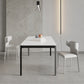 Modern Style 1/3/4/7 Pieces Dining Chairs Set Rectangle Stone Furniture for Home