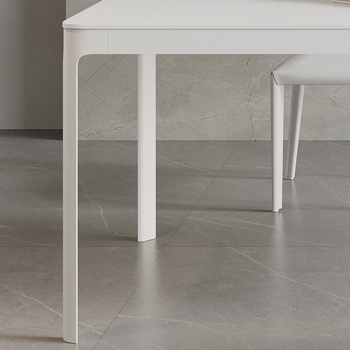 Modern Style 1/3/4/7 Pieces Dining Chairs Set Rectangle Stone Furniture for Home