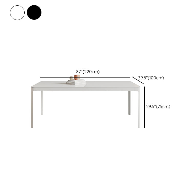 Modern Style 1/3/4/7 Pieces Dining Chairs Set Rectangle Stone Furniture for Home