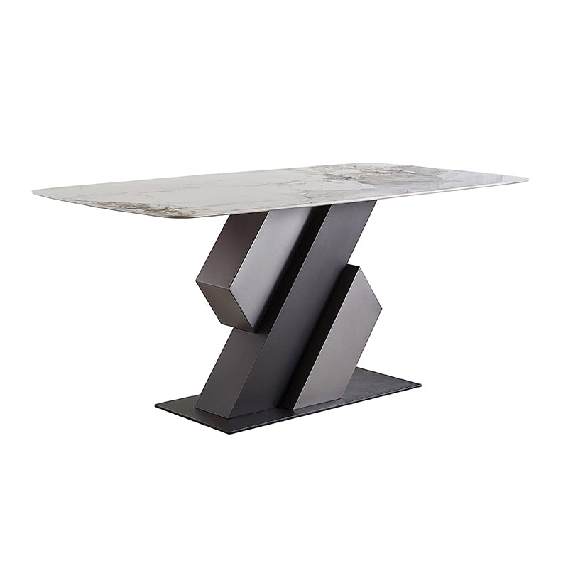 Juego de mesa de comedor rectangular moderno 1/4/5/7 piezas de comedor para hogar