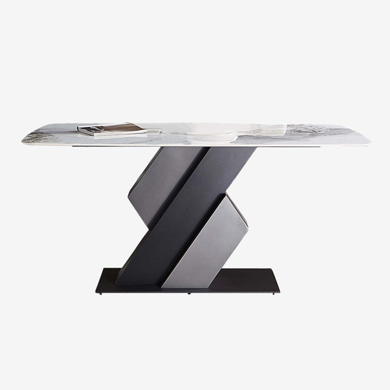 Juego de mesa de comedor rectangular moderno 1/4/5/7 piezas de comedor para hogar