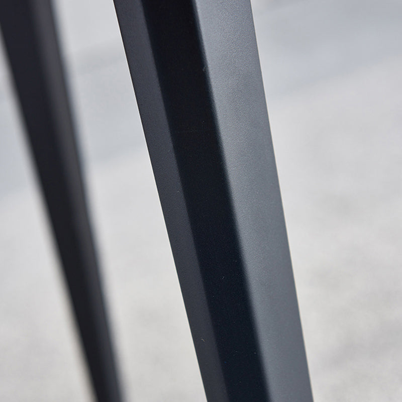 Ensemble de table à manger gris brillant 1/4/5/7 Pièces Dinette Contemporary Set pour la cuisine